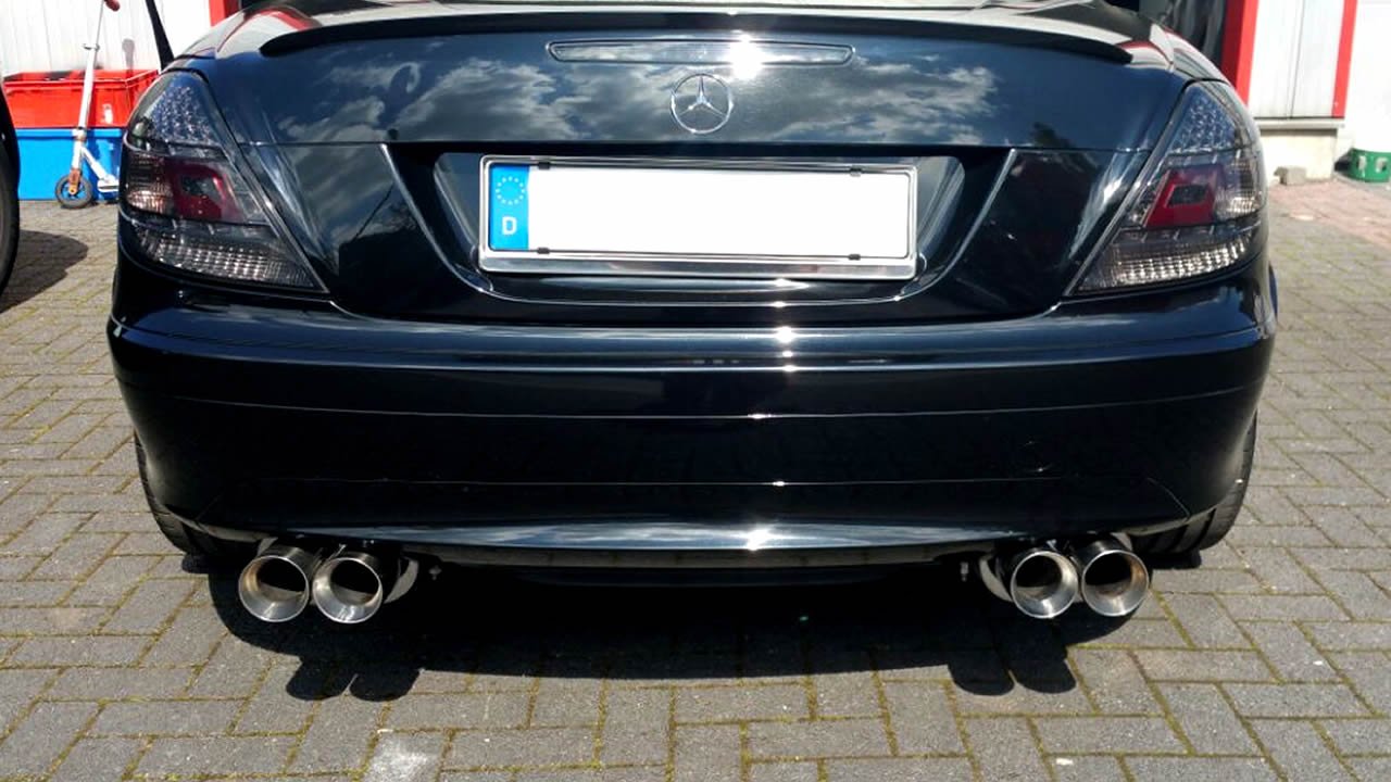 Magnaflow Schalldämpfer für Mercedes SLK R171 1