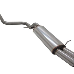 Sportauspuff Anlage 2x76mm SR-Design, Ford Fiesta MK7 1.6