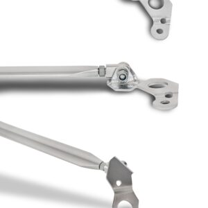 Aluminium Domstrebe verstellbar passend für BMW 1er (E81, E82, E87) Benziner, 2004- – Bild 4