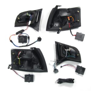 LED Rückleuchten dunkelrot passend für Audi A4 Avant B7 Bj. 04-08 – Bild 4