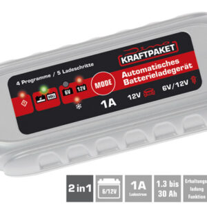 Batterieladegerät 6V/12V · 1A