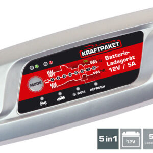 Batterieladegerät 12V · 5A