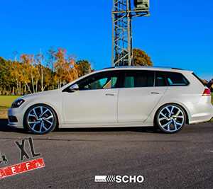 B14 XL Gewindefahrwerk für Golf 7 Limo + Variant 2WD + 4WD  + Multilink Hinterachse – Bild 5