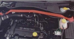 Domstrebe Corsa C vorne