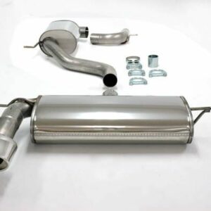 Simons Edelstahl Sport Auspuffanlage 90/140 mm oval für Seat Leon 2.0TFSI/TFSi-FR Baujahr 06-