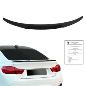 Heckspoiler 4er F36 Gran Coupe schwarz glänzend mit ABE passend für BMW 4er (F36) Gran Coupe, Bj. 2013-2021