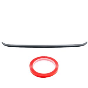 Heckspoiler Kofferraumspoiler Spoilerlippe Spoiler, schwarz glänzend passend für BMW 5er (E60) Limo, 2003-2010 – Bild 4