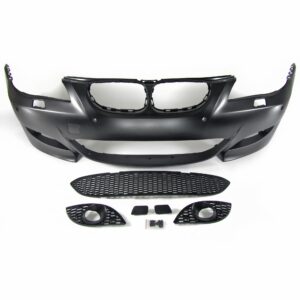Frontstoßstange im Sport-Design mit PDC-Bohrungen passend für 5er E60 Limousine Baujahr 07.2003 - 03.2007 und E61 Touring Baujahr 06.2004 - 03.2007 – Bild 3