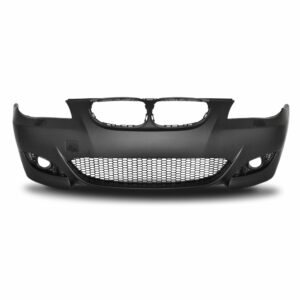 Frontstoßstange im Sport-Design mit PDC-Markierungen passend für 5er E60 Limousine Baujahr 07.2003 - 03.2007 und E61 Touring Baujahr 06.2004 - 03.2007 – Bild 2