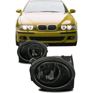 Nebelscheinwerfer Smokeglas mit Rahmen passend für BMW E46 M3 Baujahr 1998- 2007 und E39 M5 Baujahr 1998-2005 – Bild 5