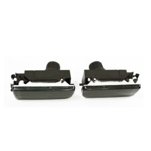 Nebelscheinwerfer Satz Schwarz smoke geriffelt passt für alle E36 passend für BMW E36, 1990-2000 – Bild 4