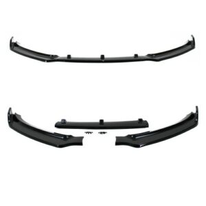 Frontspoiler Frontspoilerlippe Frontflap Spoiler Splitter schwarz glänzend+ABE+ passend für A4 B8 (Typ 8K) 11-15 Facelift passend für Audi A4 B8 (Typ 8K) Facelift Bj. 2011-2015 – Bild 1