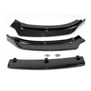 Frontspoiler Frontspoilerlippe Frontflap Spoiler Splitter schwarz glänzend+ABE+ passend für A4 B8 (Typ 8K) 11-15 Facelift passend für Audi A4 B8 (Typ 8K) Facelift Bj. 2011-2015 – Bild 5