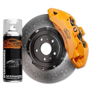 2K Bremssattellack Spraydose Sprühdose Spritzlack Sprühlack 400ml schnelltrocknend – Bild 11