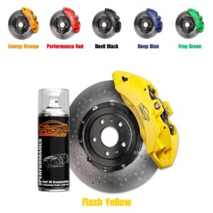 2K Bremssattellack Spraydose Sprühdose Spritzlack Sprühlack 400ml schnelltrocknend – Bild 17