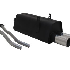 Sportauspuff für BMW 3er E36 325i 2x76mm RL-Design