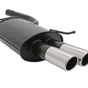 Sportauspuff für Audi A4 B6 / 8E 2x76mm SR-Design – Bild 1