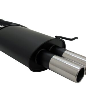 Sportauspuff für Audi A4 B6 / 8E 2x76mm