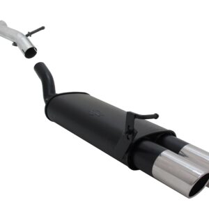 Sportauspuff für Audi A3 / Seat Leon / VW Golf 4 / VW New Beetle 2x90mm SR-Design