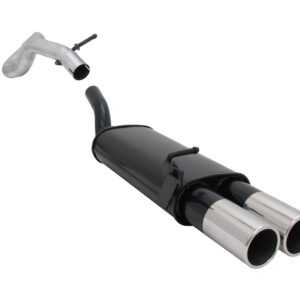 Sportauspuff für Audi A3 / Seat Leon / VW Golf 4 / VW New Beetle 2x90mm – Bild 1