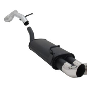 Sportauspuff für Audi A3 / Seat Leon / VW Golf 4 / VW New Beetle 2x76mm DTM