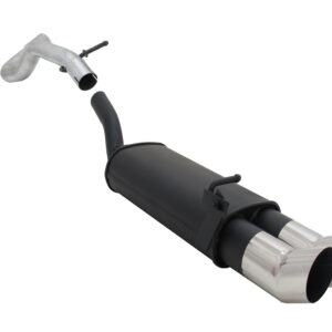 Sportauspuff für Audi A3 / Seat Leon / VW Golf 4 / VW New Beetle 2x90mm DTM