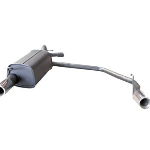 Sportauspuff für Audi A3 / VW Golf 4 / VW New Beetle R32 Look – Bild 1