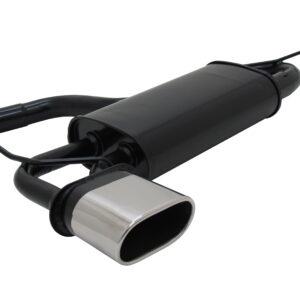 Sportauspuff für Audi A3 / VW Golf 5 / VW Golf 6 / VW Scirocco 135x75mm – Bild 1