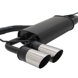 Sportauspuff für Audi A3 8P Sportback / Seat Leon 1P 2x76mm MS-Design