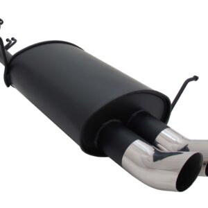 Sportauspuff für BMW E36 Compact 316i 2x76mm DTM