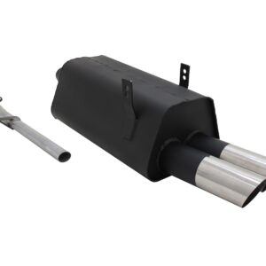 Sportauspuff für BMW 3er E36 316 / 318 2x76mm MS-Design