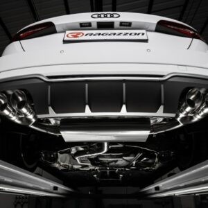 Edelstahlauspuffanlage passend für Audi A3 8V/8VA Sportback 35 TFSI (2018–2020) – Bild 6