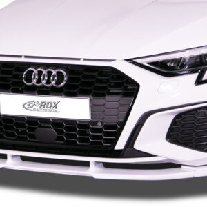 Frontspoiler VARIO-X für AUDI A3 8Y S-Line & S3 Frontlippe Front Ansatz Vorne Spoilerlippe