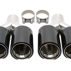 Endrohr Edelstahl zum anschrauben in chrom/glänzend passend für BMW 3-6er Serie (G Reihe) / X3/X4 Serie (G Reihe)