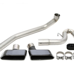 Endrohrblende zum anschrauben "single design" in chrom/glänzend passend für BMW 5er Serie (F10) – Bild 1