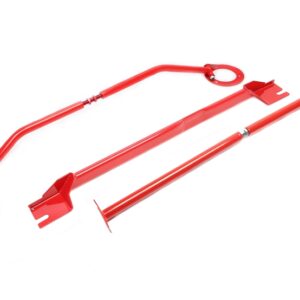 Stahl-​Domstreben Kit passend für Audi A3 8P, Seat Leon 1P, Skoda Octavia 1Z, VW Golf V/VI, Scirocco III – Bild 1