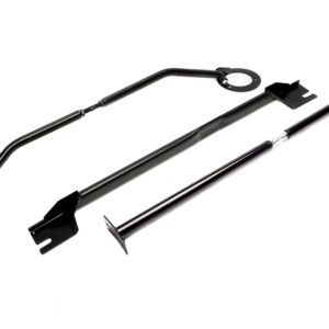 Stahl-​Domstreben Kit passend für Audi A3 8P, Seat Leon 1P, Skoda Octavia 1Z, VW Golf V/VI, Scirocco III – Bild 1