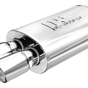 Sport Endschalldämpfer - 2x76mm mit ABE – Bild 1