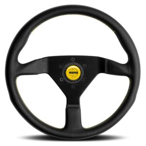 Montecarlo Colours Yellow 350mm Naht + Hupenknopf gelb – Bild 1