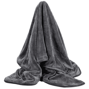 Schwarz Master Light Handtuch 80x160cm – Bild 1