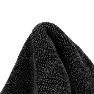 Schwarzes Masterhandtuch 60x90cm – Bild 3