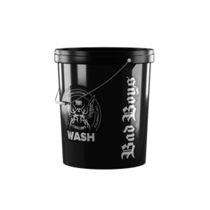 Schwarzer Eimer ohne Abscheider WASH – Bild 1