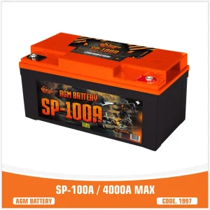 SP-100A AGM Long Life SPL Batterie – 100 Ah / 1800 A CCA / 7000 W