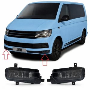 Nebelscheinwerfer Smokeglas passend für VW T6 Transporter/ Multivan/ Bus/ Pritsche, Bj. 2015-2019